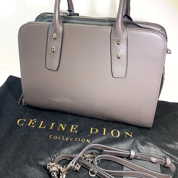 Grey Céline Dion Purse with strap - Picture 10 of 10